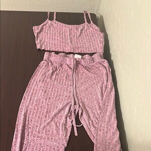 Purple small Two-Piece Lounge Set